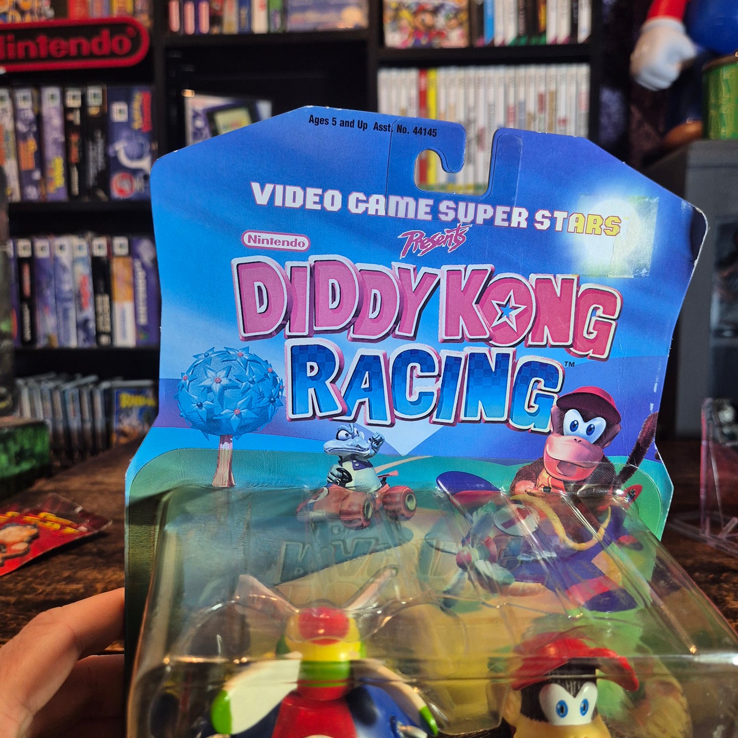1999 Toy Biz Diddy Kong Racing – Diddy Kong Figure - Sealed