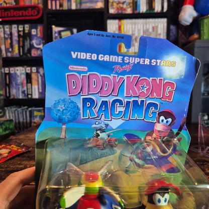 1999 Toy Biz Diddy Kong Racing – Diddy Kong Figure - Sealed