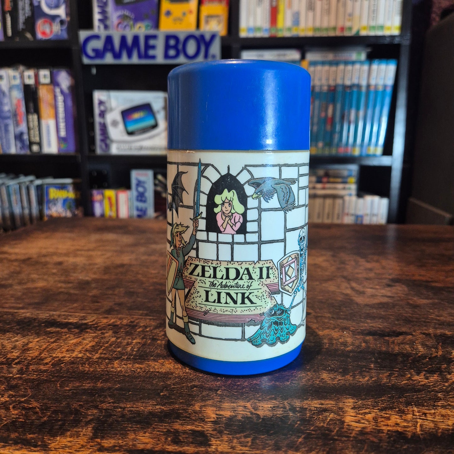 1989 Aladdin Super Mario Bros 2, Zelda II Thermos