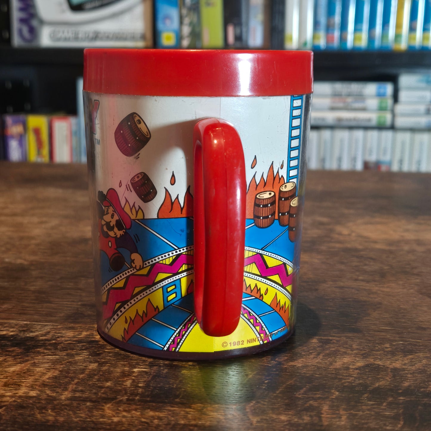 1982 Nintendo of America Donkey Kong Cup - INCREDIBLY RARE
