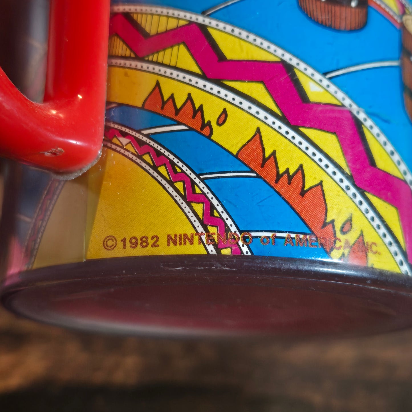 1982 Nintendo of America Donkey Kong Cup - INCREDIBLY RARE