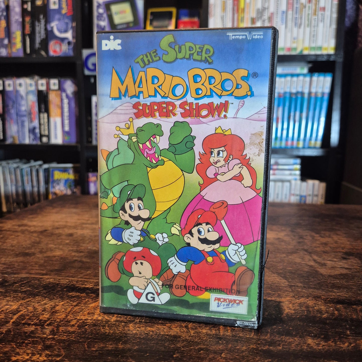 The Super Mario Bros Super Show VHS