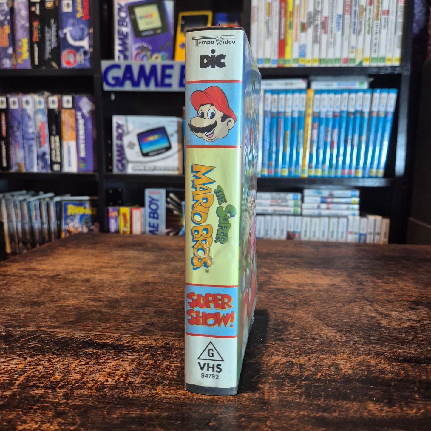 The Super Mario Bros Super Show VHS