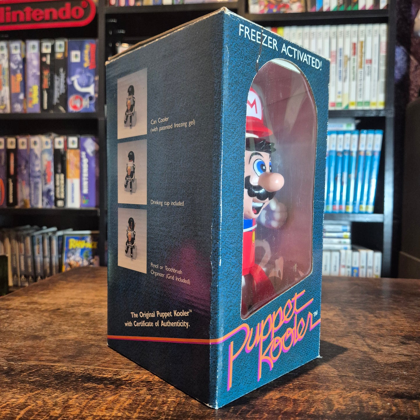 1989 Nintendo Super Mario Bros Puppet Kooler - 1st Edition Complete
