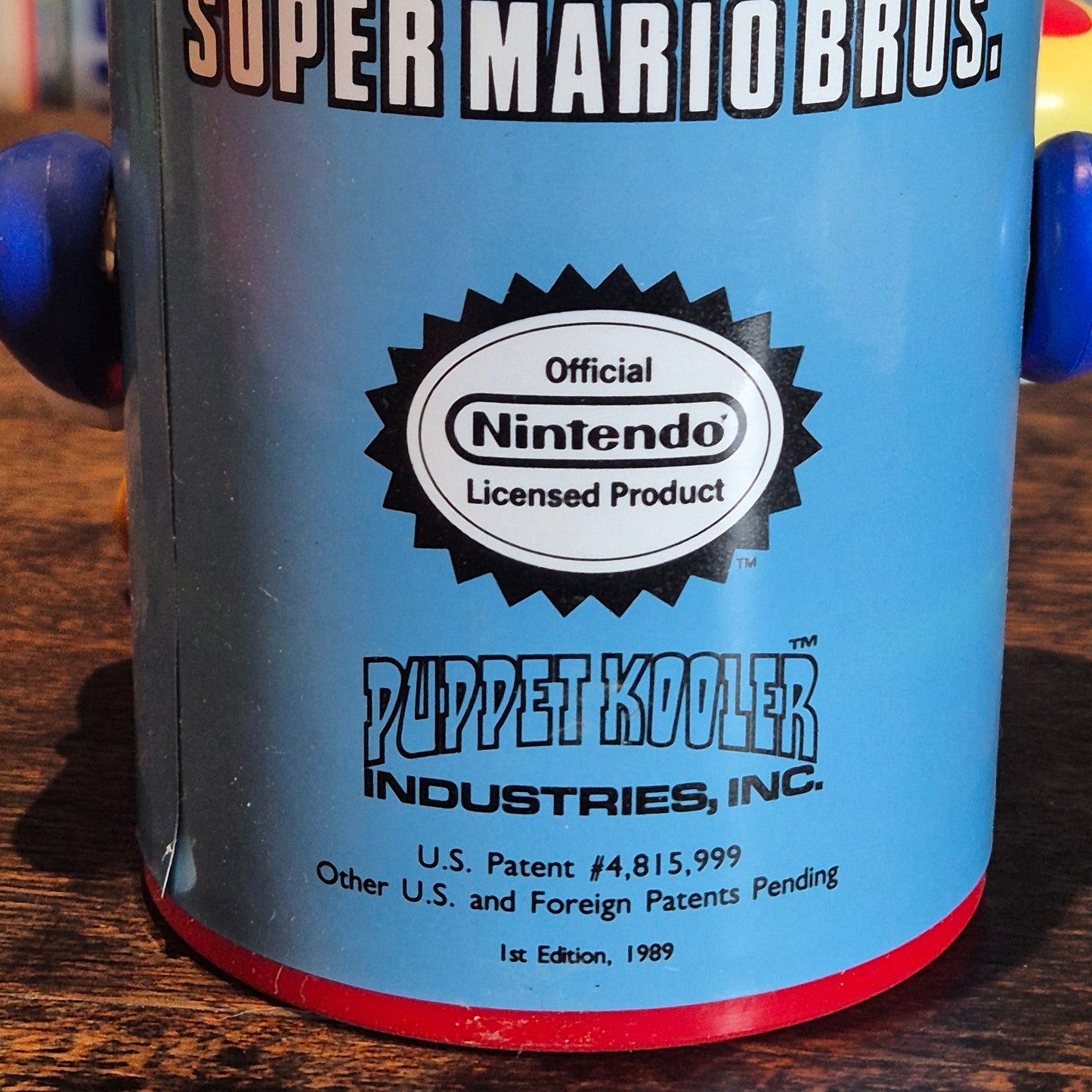 1989 Nintendo Super Mario Bros Puppet Kooler - 1st Edition Complete