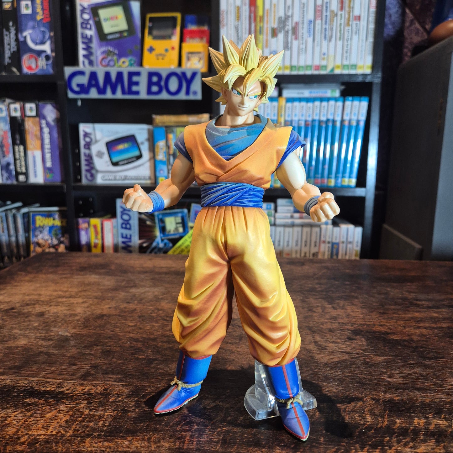 Banpresto Dragon Ball Z Super Saiyan Goku Figure MASTER STARS PIECE