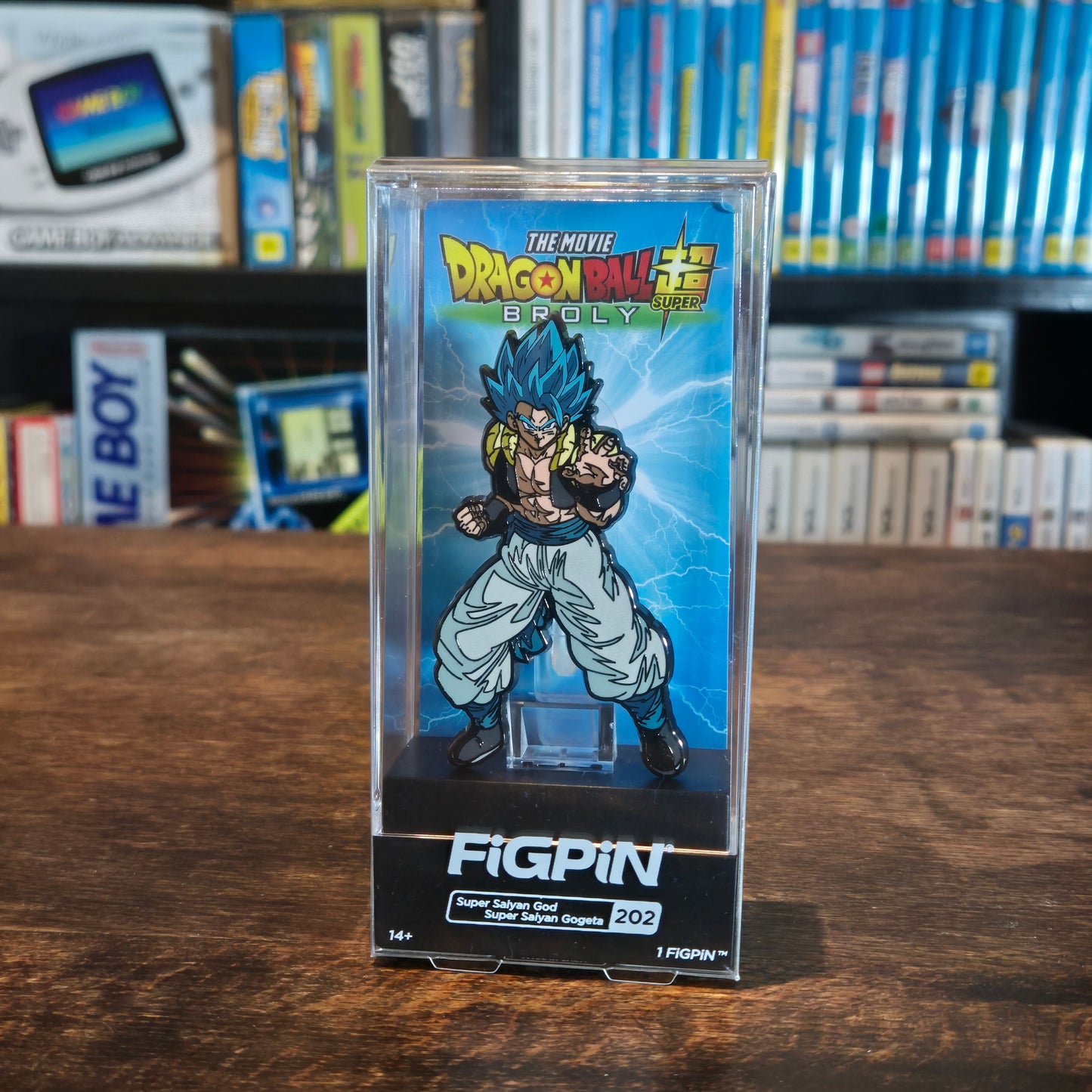 FiGPiN Dragon Ball Super Broly Movie Gogeta Collectable Pin #202