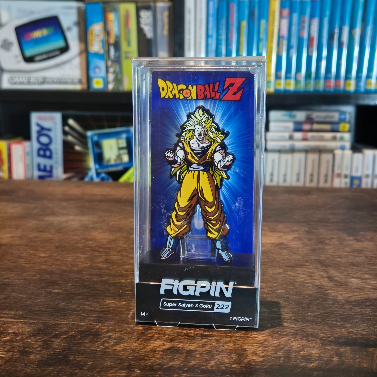 FiGPiN Dragon Ball Z Super Saiyan 3 Goku Collectable Pin #222