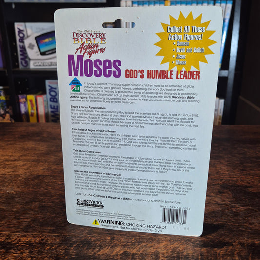 1998 The Children's Discovery Moses Action Figure - Sealed