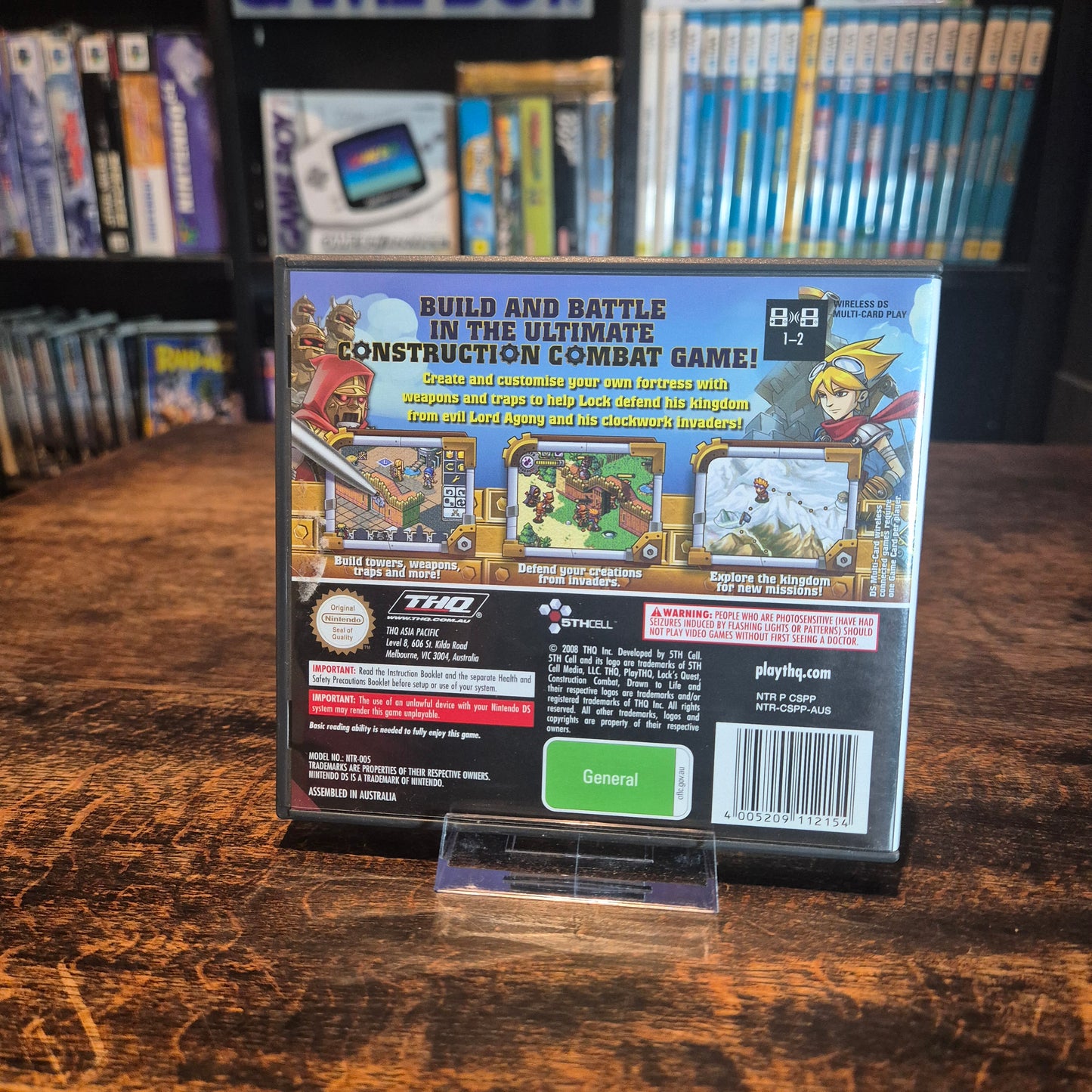 Lock's Quest - Complete - Nintendo DS