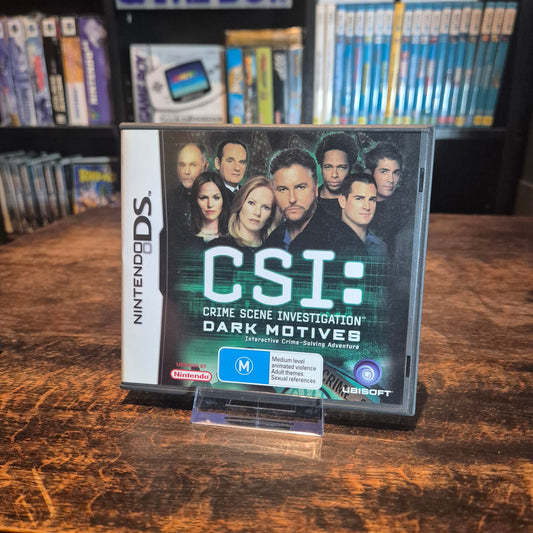 CSI: Dark Motives - Complete - Nintendo DS