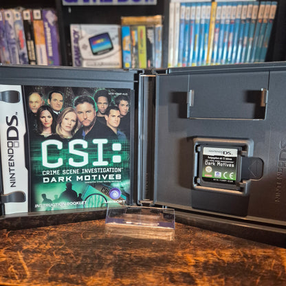 CSI: Dark Motives - Complete - Nintendo DS