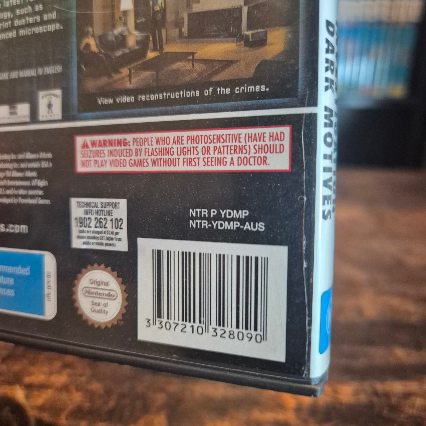 CSI: Dark Motives - Complete - Nintendo DS