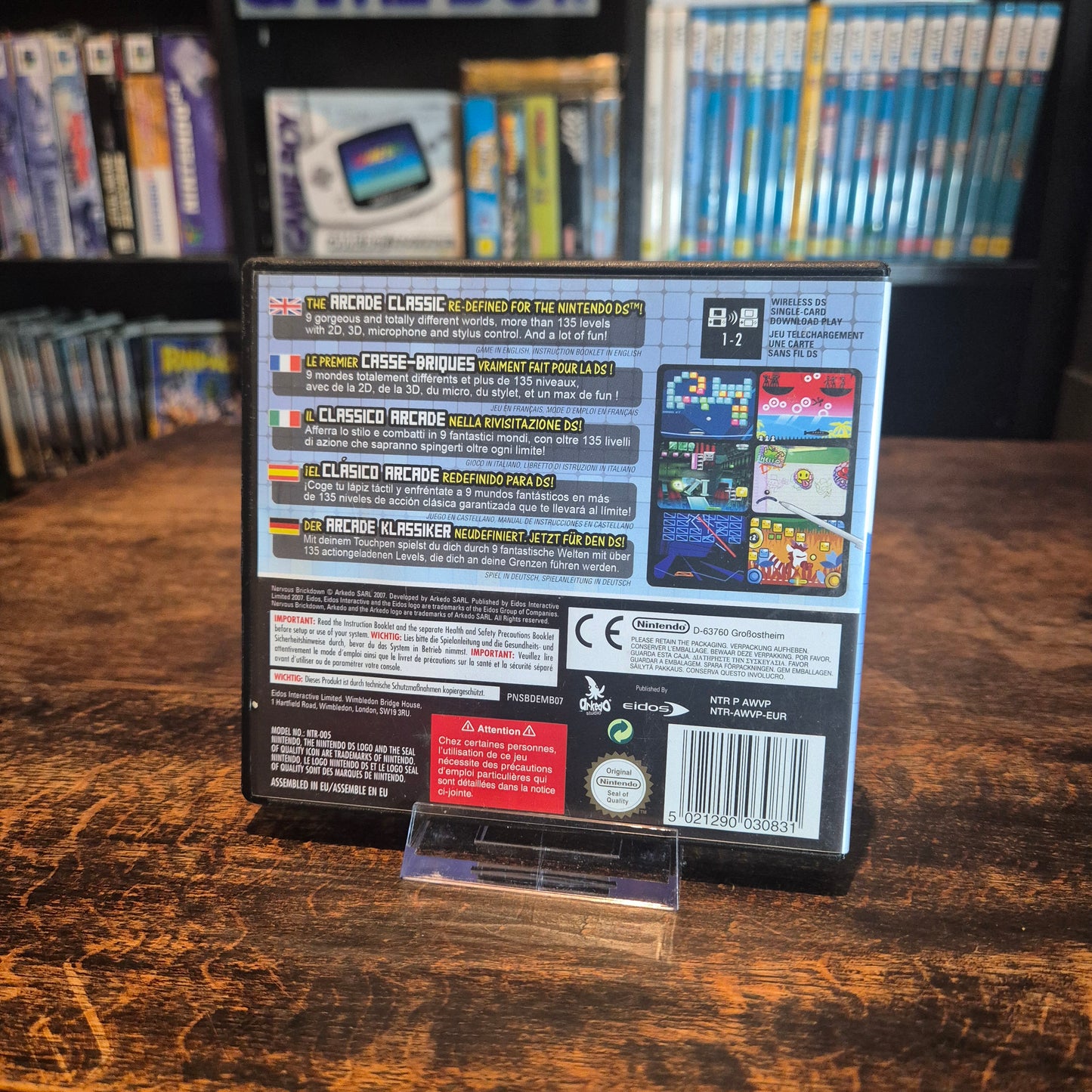 Nervous Brickdown - Complete - Nintendo DS