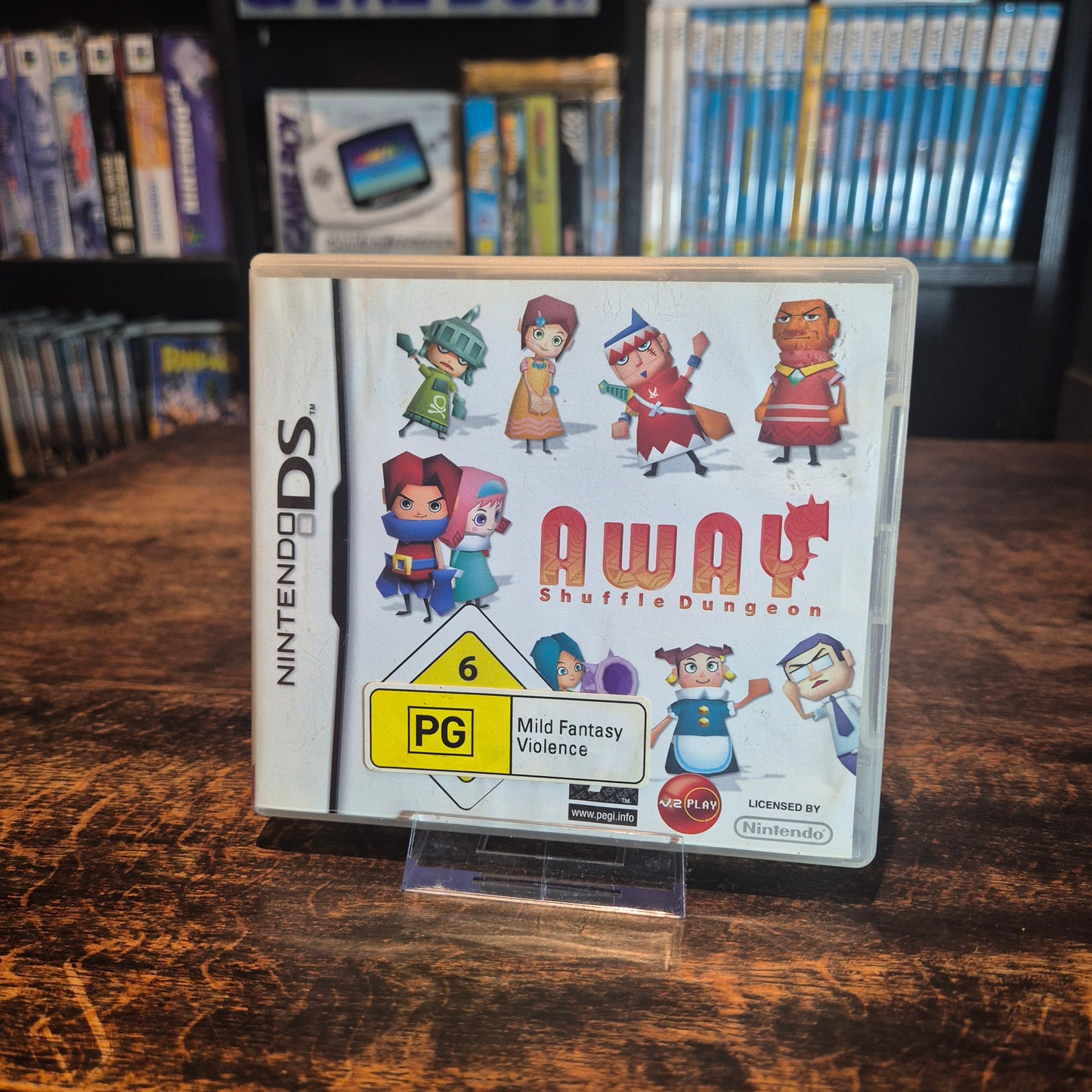 Away Shuffle Dungeon - Complete - Nintendo DS
