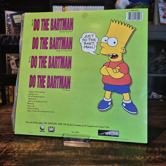 The Simpsons: Do the Bartman 12" DJ Promo LP 1990 - Vinyl Record