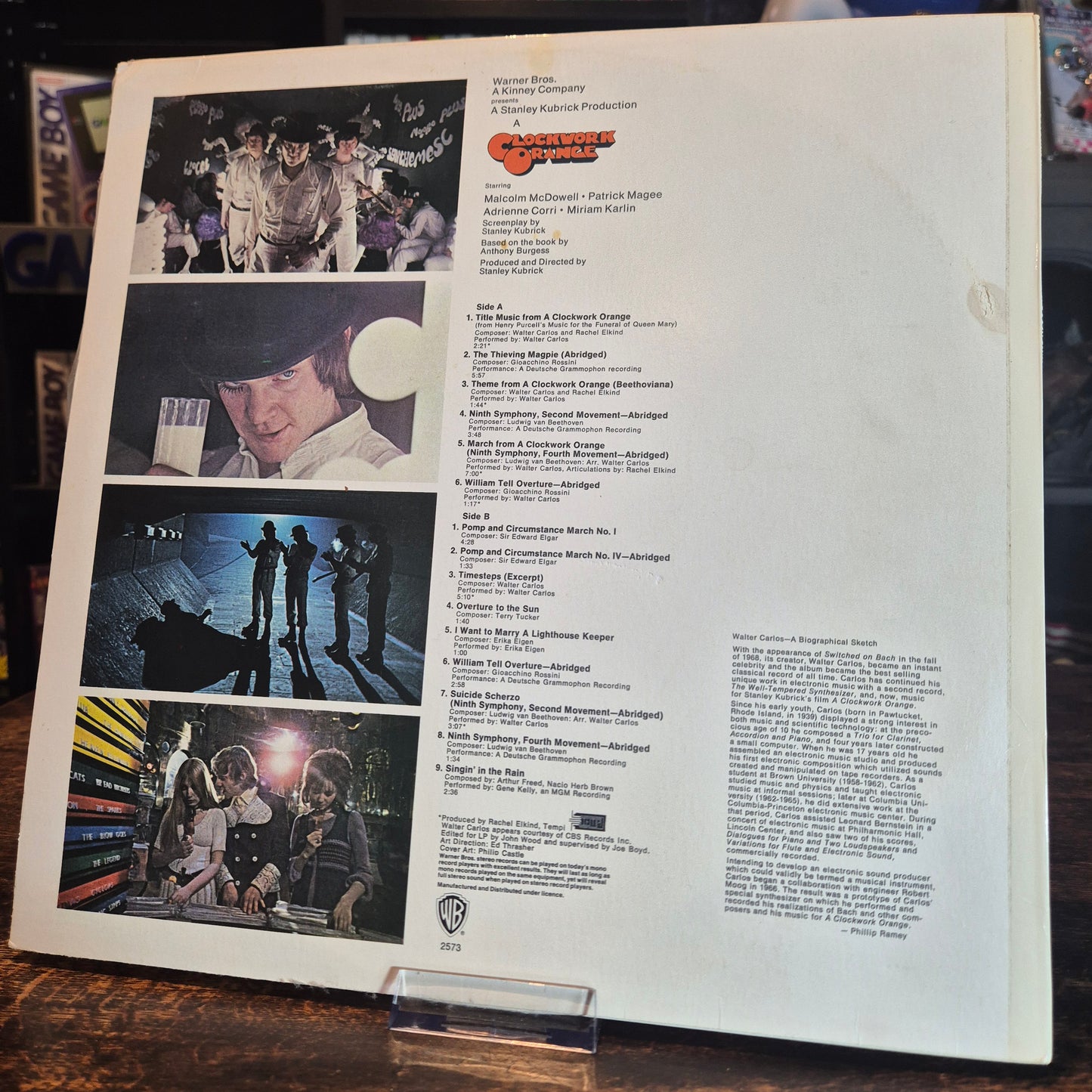 A Clockwork Orange Soundtrack 1st pressing 12" - Vinyl Record