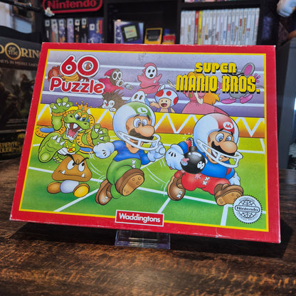 1991 Waddingtons - Super Mario Bros 60 Piece Puzzle - Complete