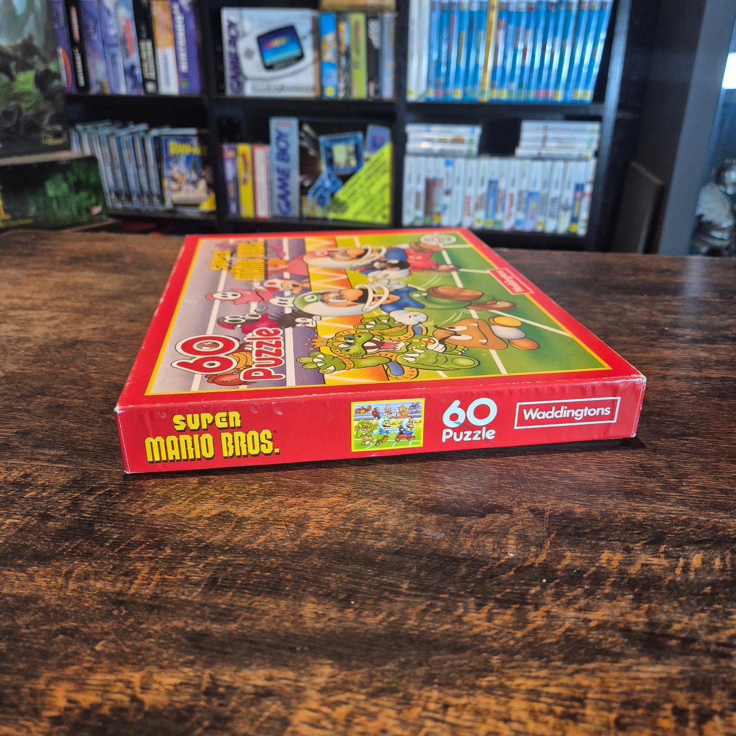 1991 Waddingtons - Super Mario Bros 60 Piece Puzzle - Complete