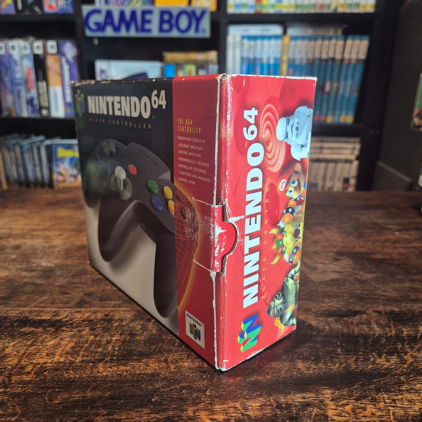 Nintendo 64 Black Controller - Boxed