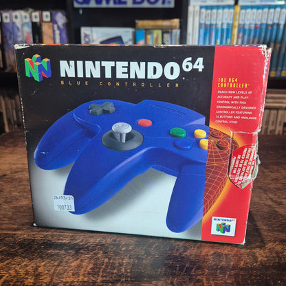 Nintendo 64 Blue Controller - Boxed