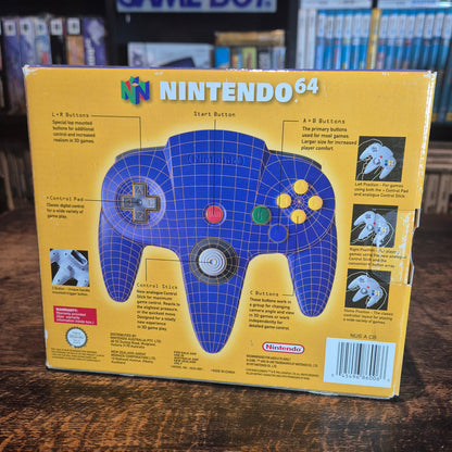 Nintendo 64 Blue Controller - Boxed