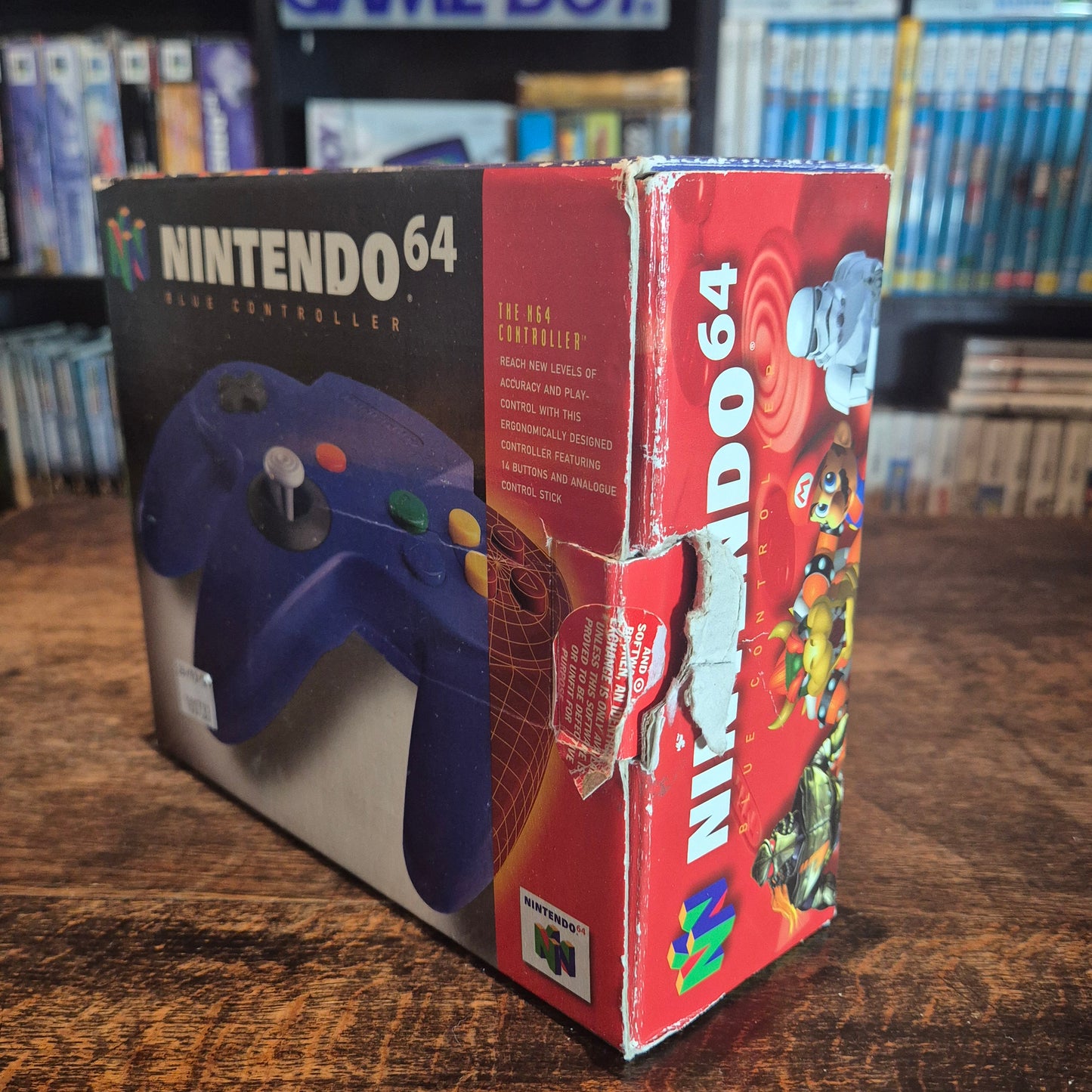 Nintendo 64 Blue Controller - Boxed