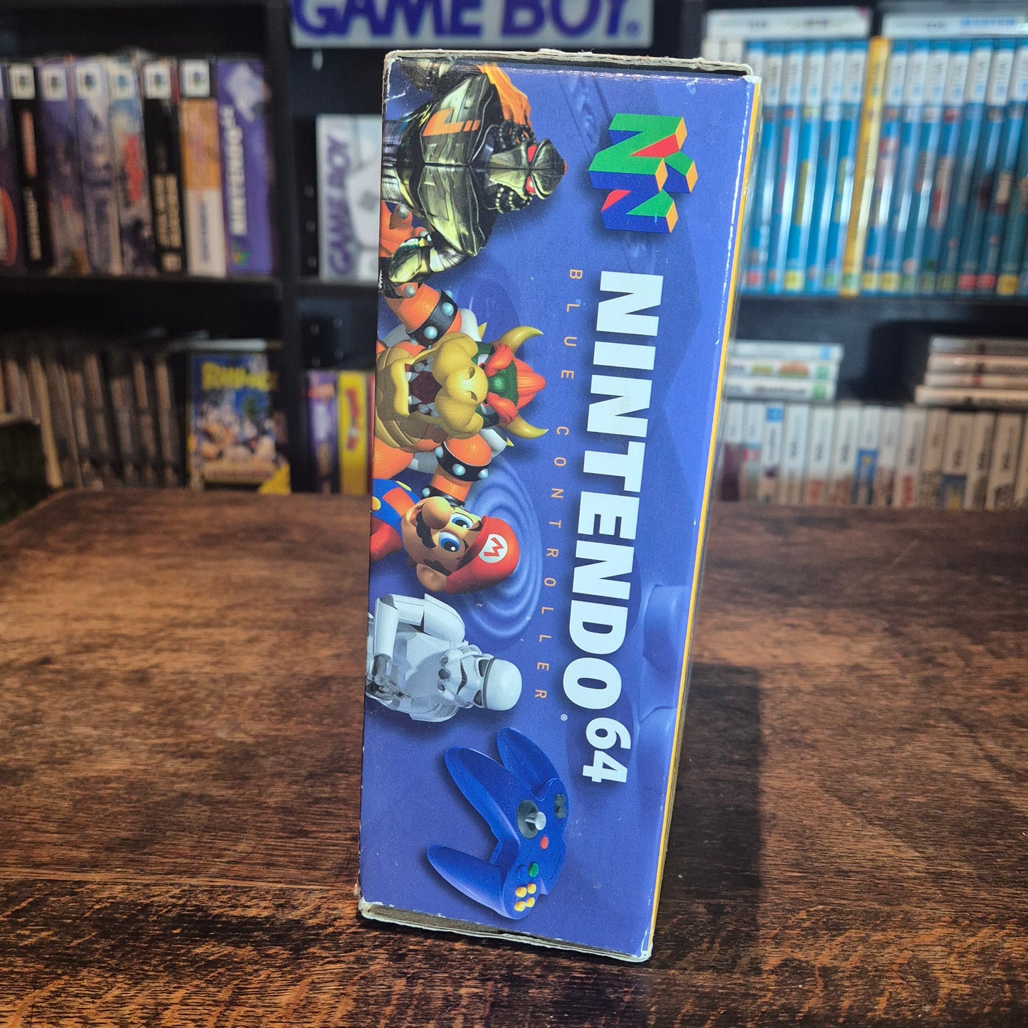 Nintendo 64 Blue Controller - Boxed
