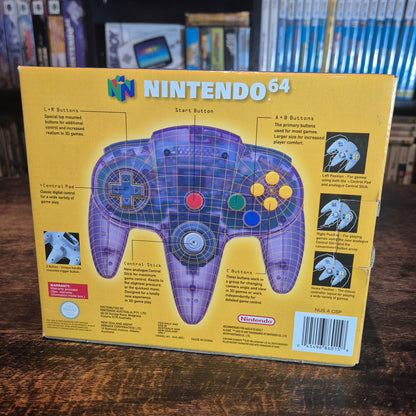 Nintendo 64 Atomic Purple Controller - Boxed