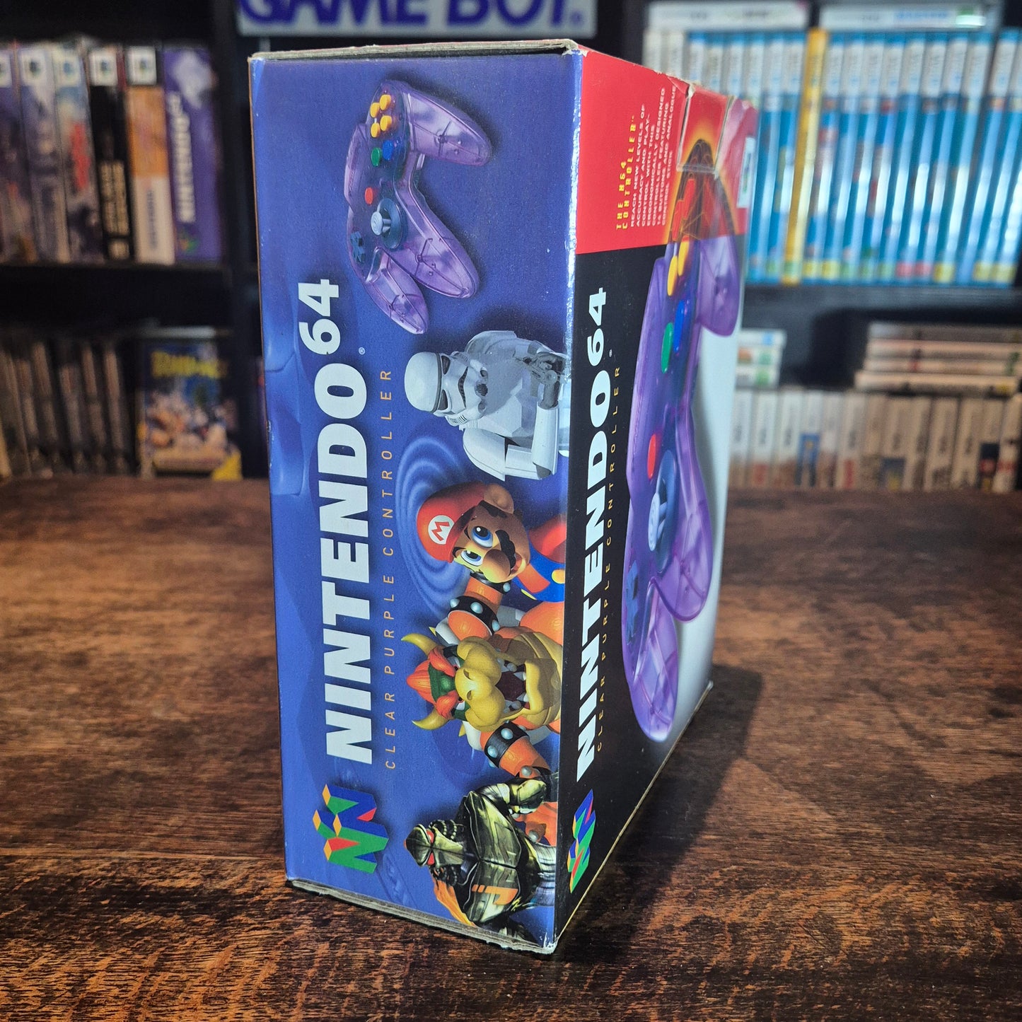 Nintendo 64 Atomic Purple Controller - Boxed