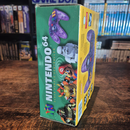 Nintendo 64 Atomic Purple Controller - Boxed