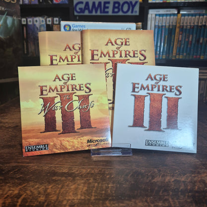 Age of Empires III The War Chiefs Expansion + Base Game - Complete - PC