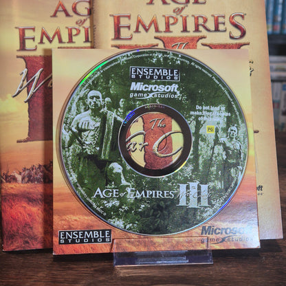 Age of Empires III The War Chiefs Expansion + Base Game - Complete - PC