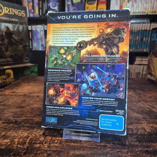 StarCraft II 2 Wings Of Liberty - Incomplete - PC