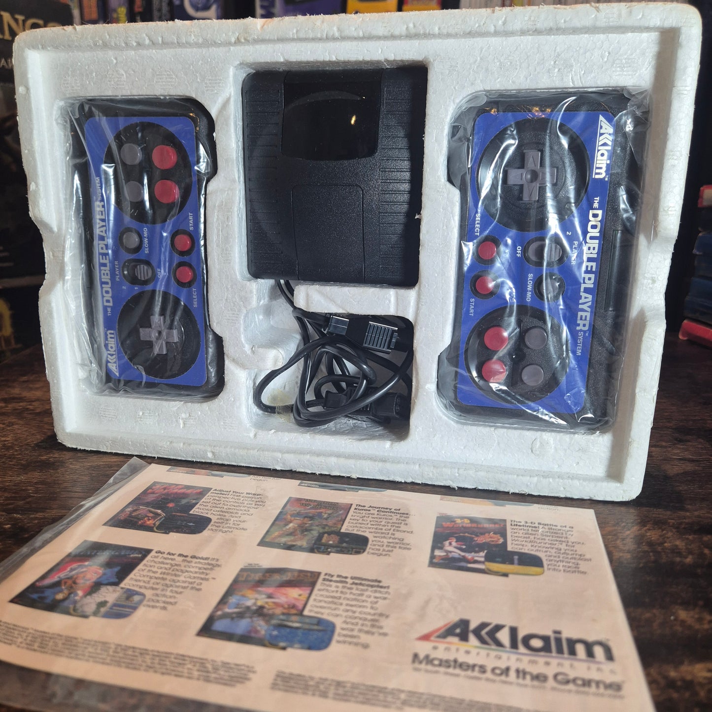 1989 Nintendo NES Acclaim Double Player - Complete - NES