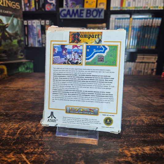 Rampart - Complete - Atari Lynx