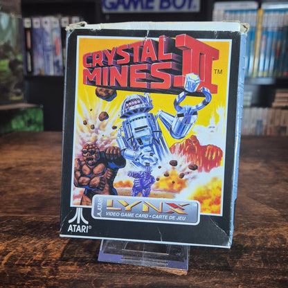 Crystal Mines II - Complete - Atari Lynx