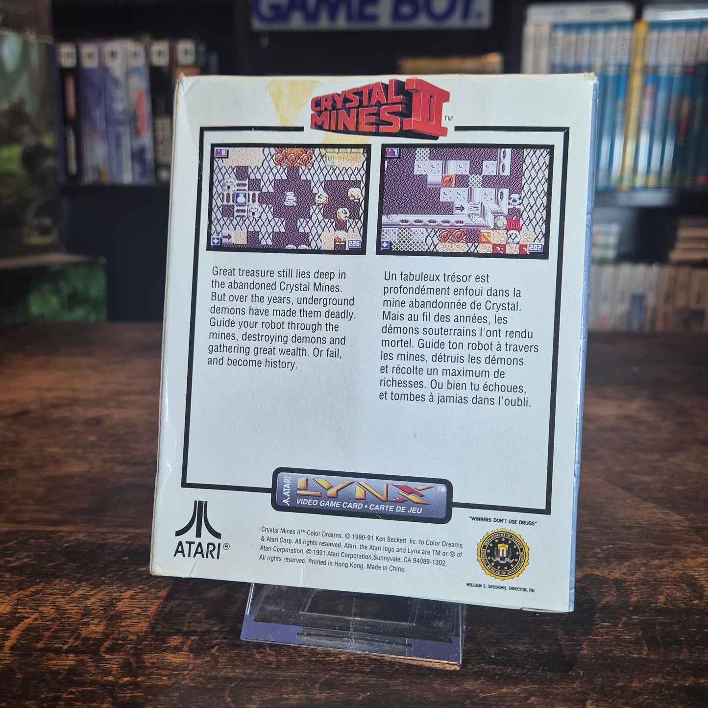 Crystal Mines II - Complete - Atari Lynx