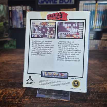 Crystal Mines II - Complete - Atari Lynx