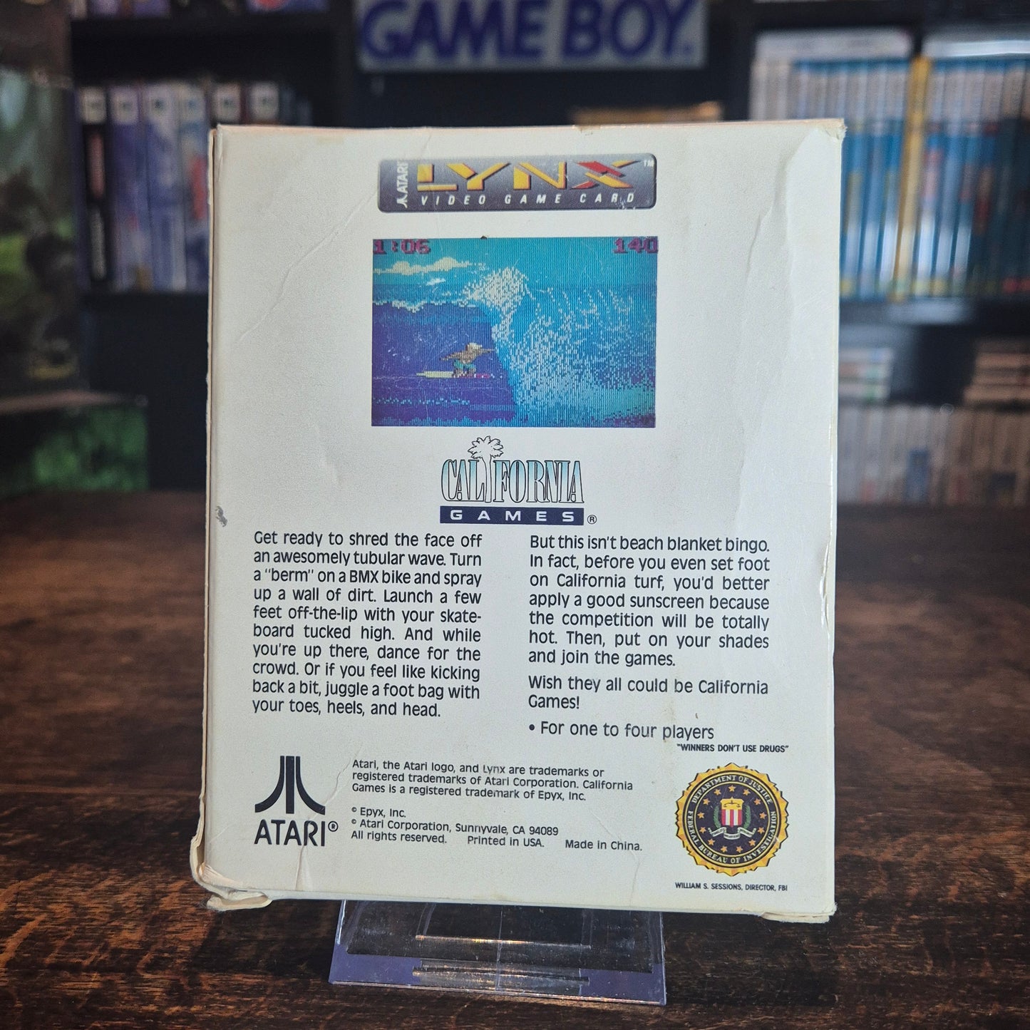 California Games - Complete - Atari Lynx