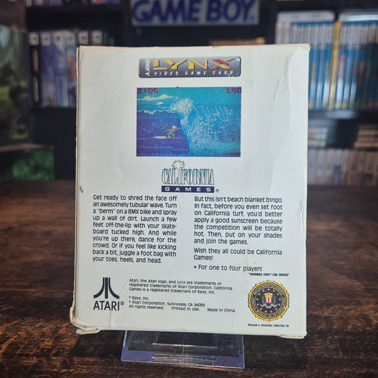 California Games - Complete - Atari Lynx