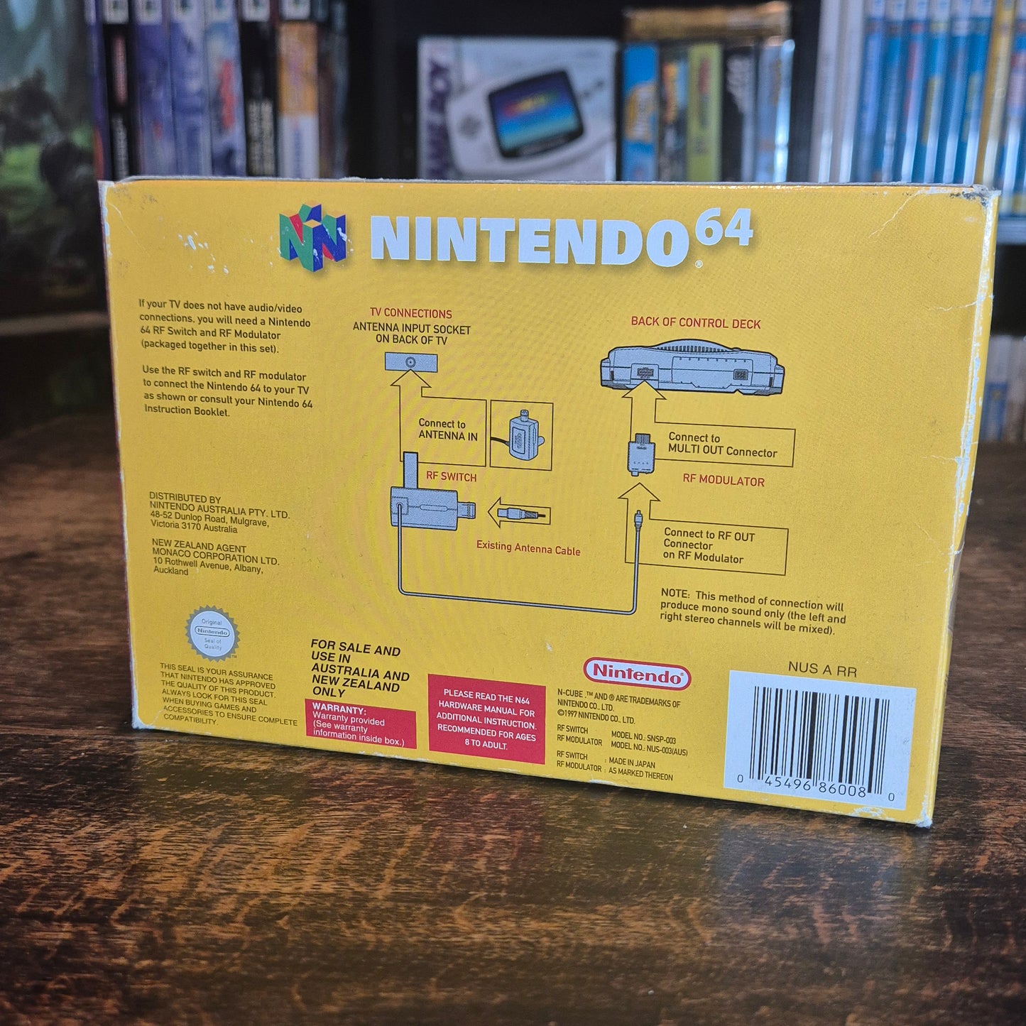 Nintendo 64 RF Switch/RF Modulator - Boxed