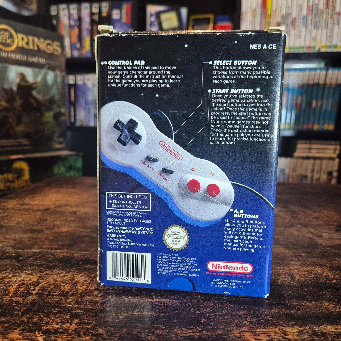 NES "Dog Bone" Controller - Boxed