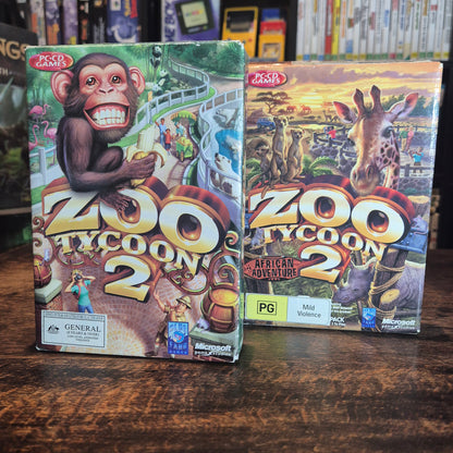 Zoo Tycoon 2 Big Box Bundle - Complete - PC
