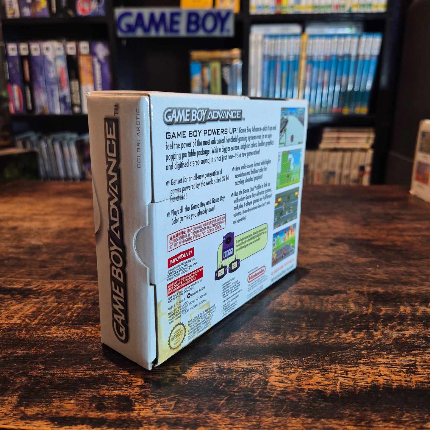 Nintendo Gameboy Advance Arctic White - Boxed - PAL