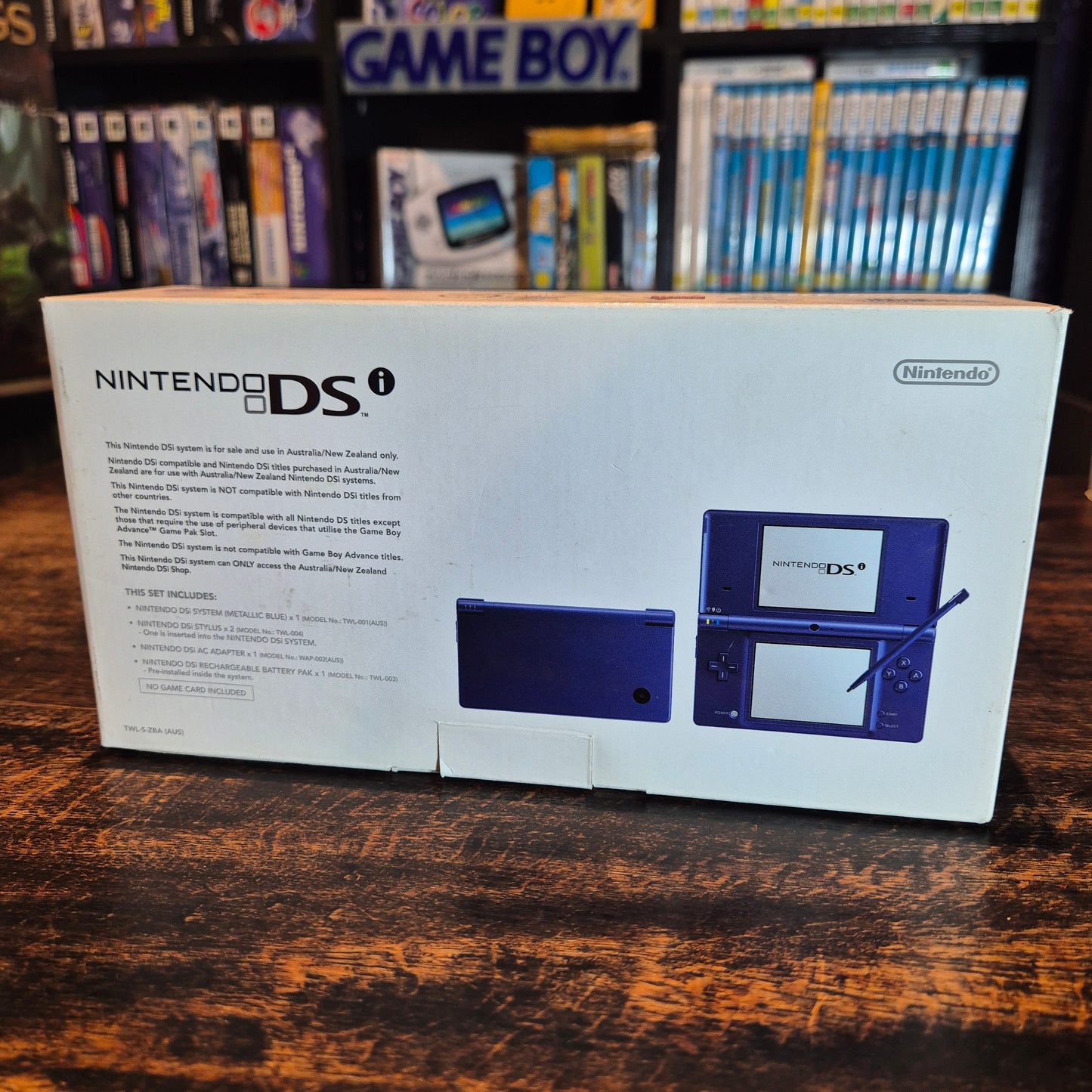 Nintendo DSi Metallic Blue - Boxed - PAL