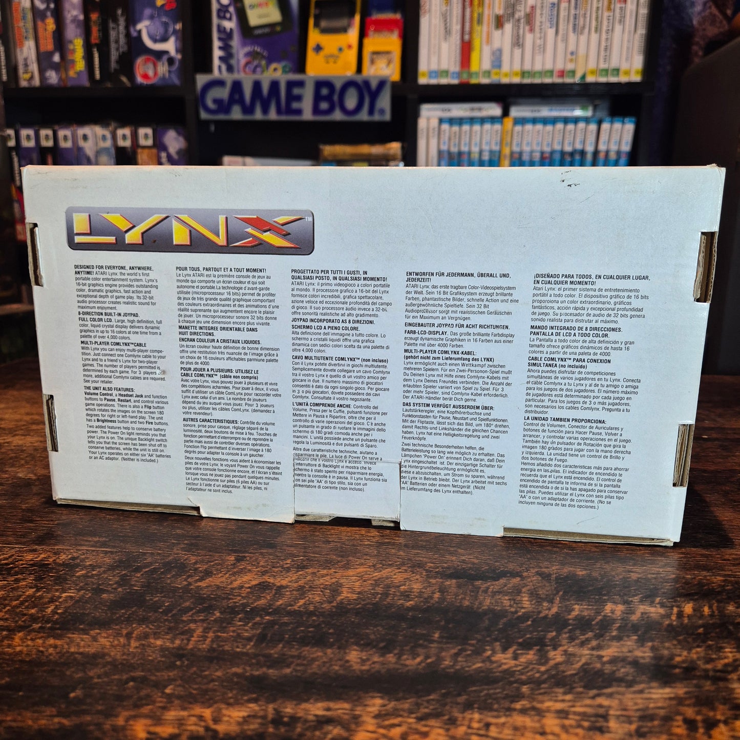 Atari Lynx II Handheld Console - Boxed - Amazing Condition!
