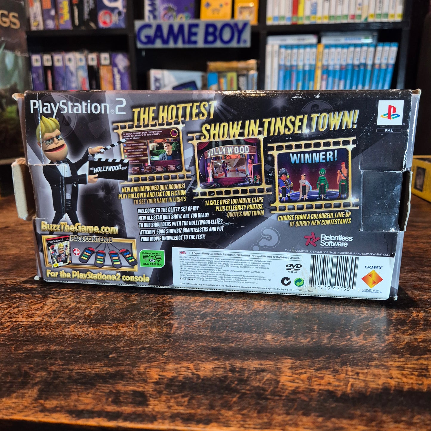 Buzz! The Hollywood Quiz Pack - Complete - Playstation 2