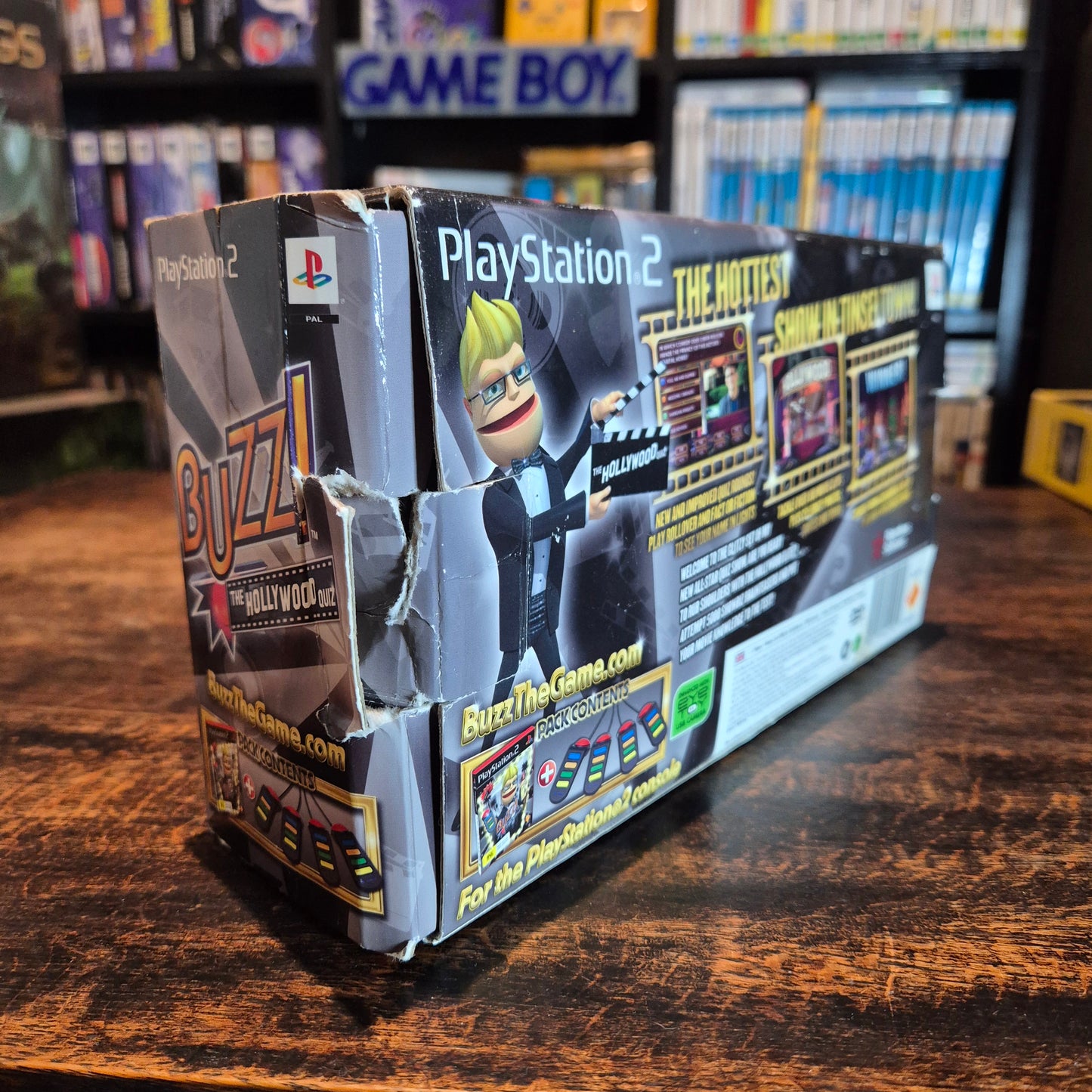 Buzz! The Hollywood Quiz Pack - Complete - Playstation 2