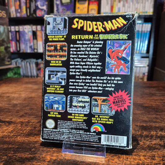 Spider-Man: Return of the Sinister Six - Complete - NES - PAL